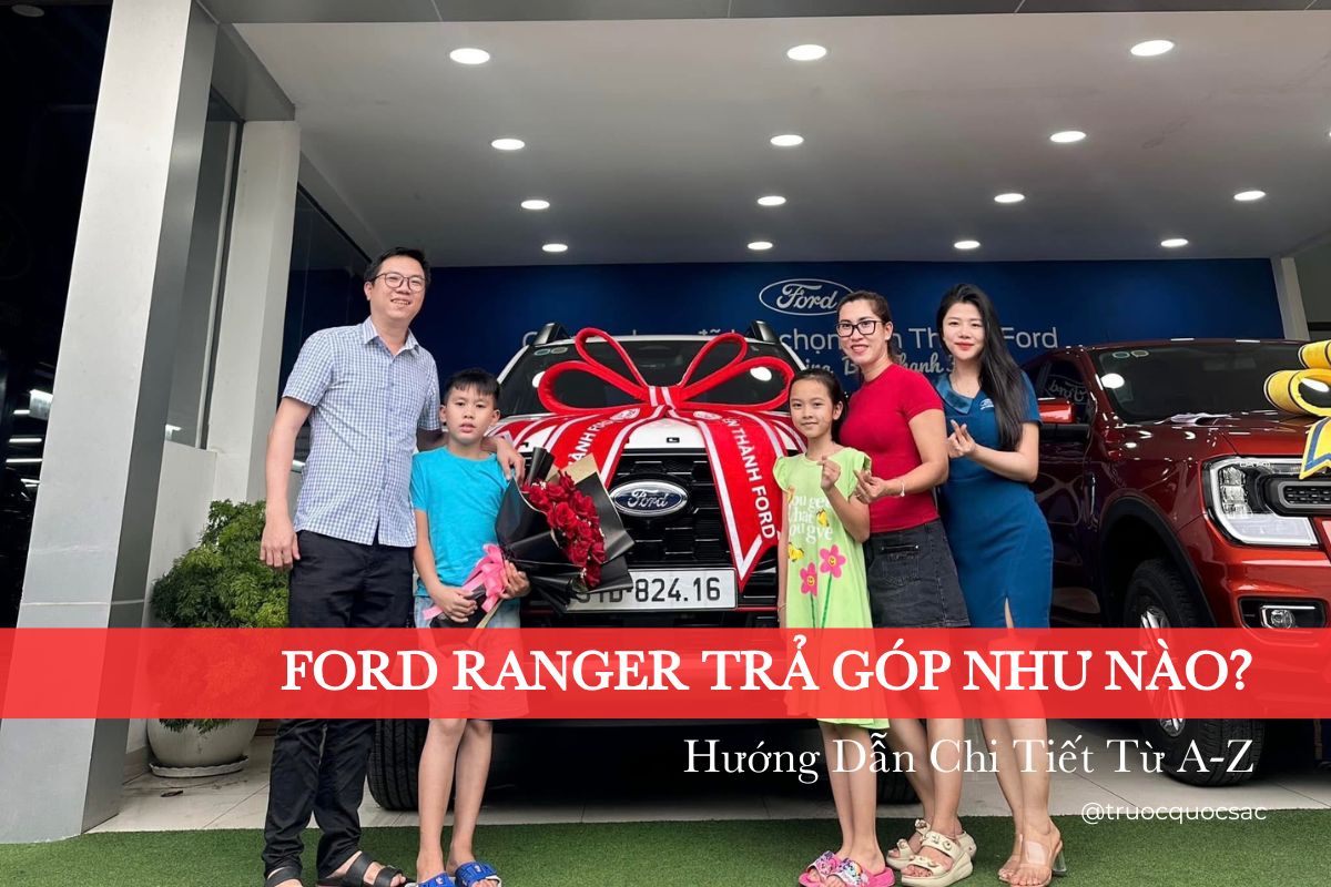 MUA XE FORD RANGER 2025 TRẢ GÓP