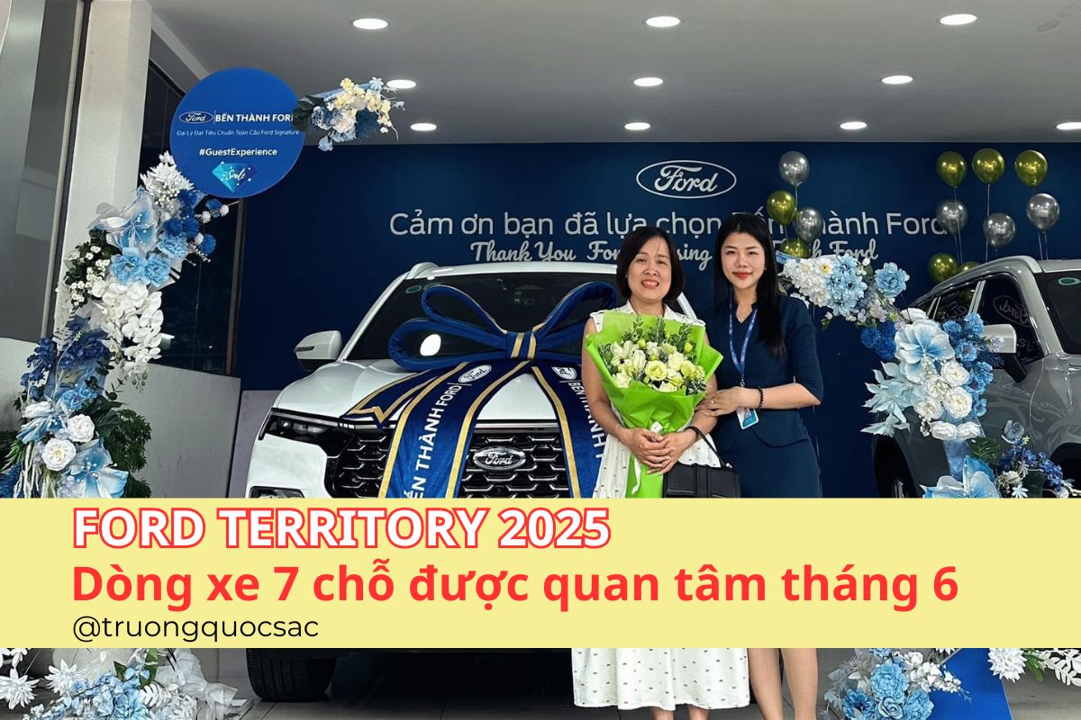 FORD TERRITORY 2025 - LỰA CHỌN HOÀN HẢO TẠI DANA FORD QUẢNG TRỊ